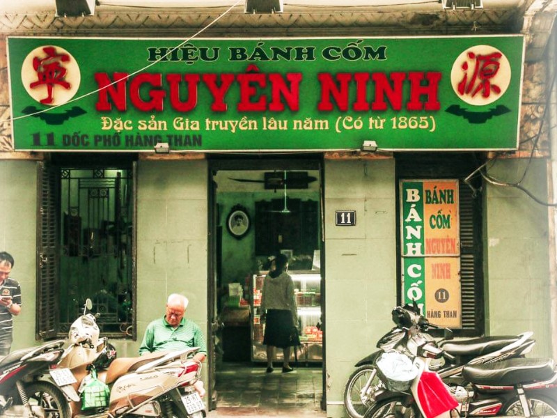 Bánh cốm Hà Nội